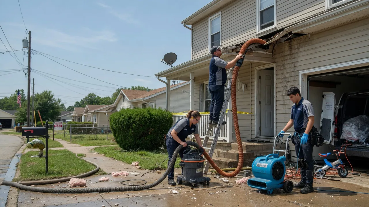 Water Damage Restoration in Bluffton, AR near me